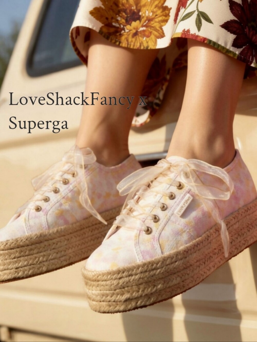7.5/38 Loveshack Fancy + SuperGA Perky Peach Fancy Flowers 37.5/38